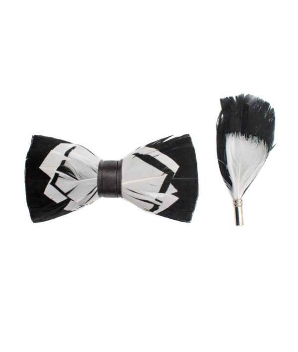 BPF32 - Feather Bow Ties & Pin Lapels